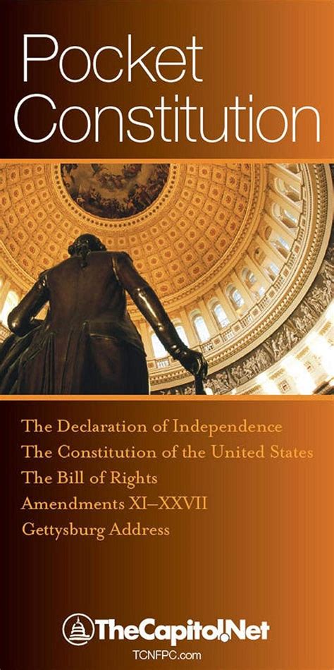 Pocket Constitution: The Declaration of Independence, Constitution and ...