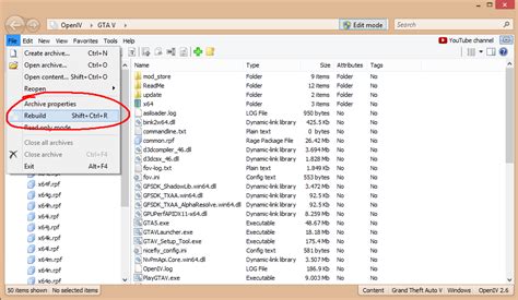 Open Set File GTA 的图像结果