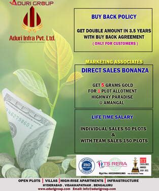 Aduri Infra Pvt Ltd In Kukatpalli - Real Estate Agents In Kukatpalli ...