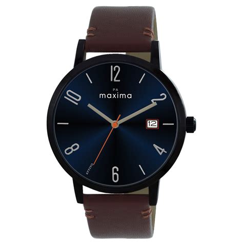 Maxima ATTIVO Men Dark Blue Dial Analogue Watch - 67071LMGB