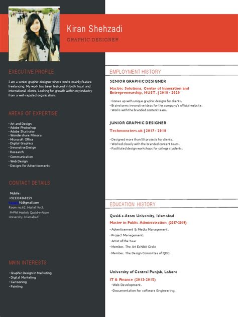Graphic Designer Resume | PDF | Graphic Design | Communication