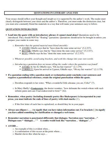 Image result for Literary Analysis Essay Examples