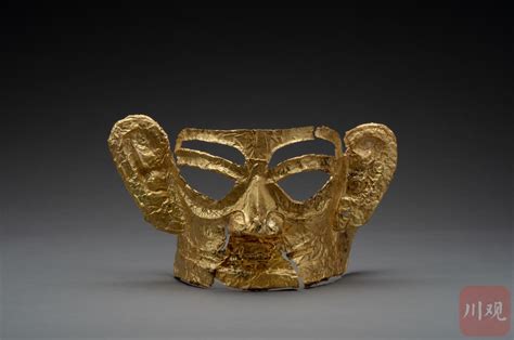 金沙遗址出土的2个神秘“黄金面具”，谁才有这个资格佩戴它？