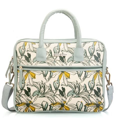 SACCI MUCCI Handmade Laptop Messenger Bag Upto 14 inch I Padded Laptop ...