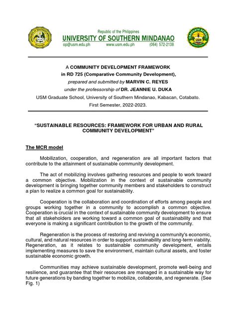 Image result for Community Development Framework Models