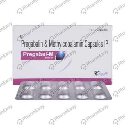 Pregabel M 150mg Strip Of 10 Capsules: Uses, Side Effects, Price ...