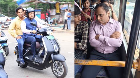 Indore Mayor Rides Scooter, Collector Takes Bus Ride To Celebrate ‘Int ...