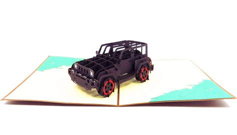 Black Jeep Birthday Card Happy Birthday Card Graduation Card ...