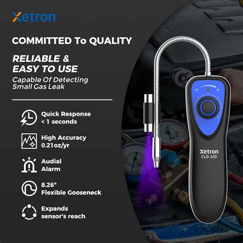 Buy Xetron HVAC Refrigerant Leak Detector with UV LED,Automotive AC ...