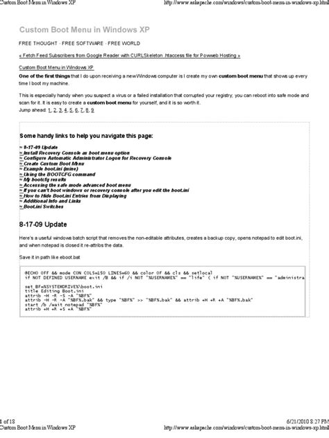 Image result for Windows XP Boot Editor