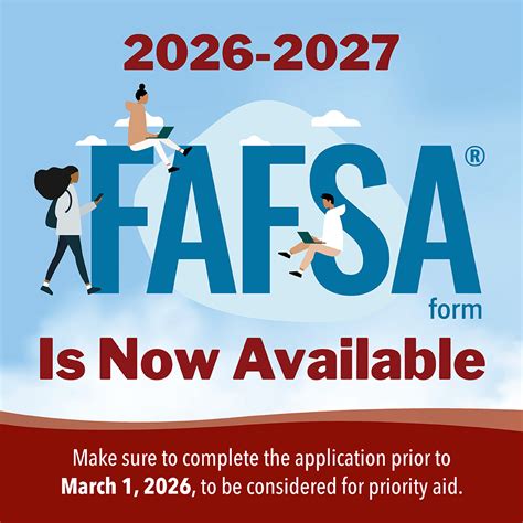 2026-2027 FAFSA is Now Available – Apply Early & Win a Bookstore Gift ...