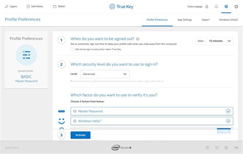 True Key Password Manager 的图像结果
