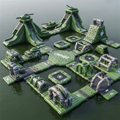 S364 Military Style Water Park - Best Professional Inflatable Water ...