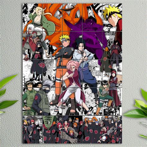 Naruto Complete Collage Kit (Set Of 25) – Frame Kro