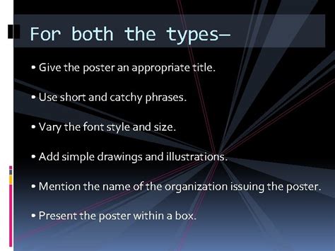 How to Write Poster Writing 的图像结果