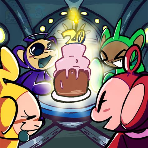 teletubbies 20th birthdays fanart by IgwanaSuchus on Newgrounds