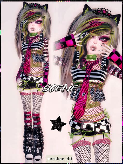 Scene ᯓ★ | Dress to impress, Fashion dress up games, Scene dress