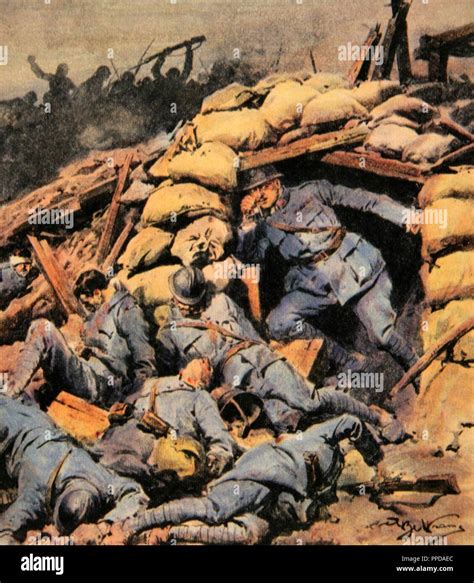 Image result for WW1 Trenches Color