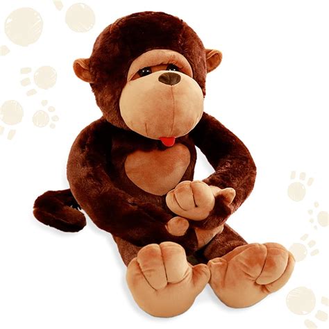Amazon.com: Shappy 43 Inch Large Plush Monkey Giant Monkey Stuffed ...