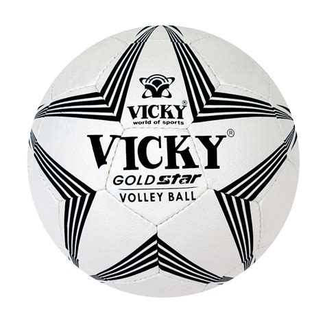 Volleyball - White-Black – Vicky Sports