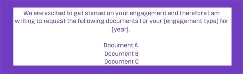 Image result for Potential Document Request Example