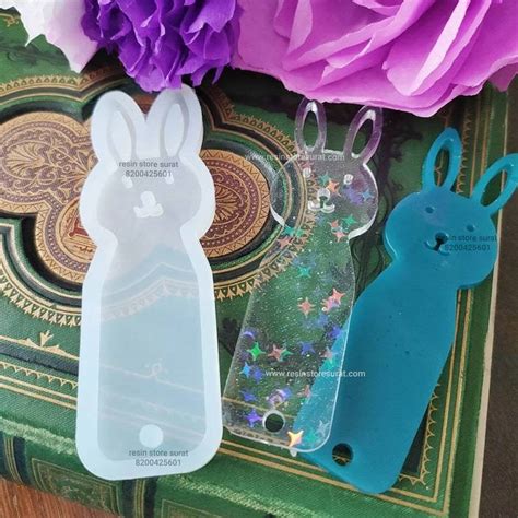 Bunny Bookmark Mould – Resin Store Surat