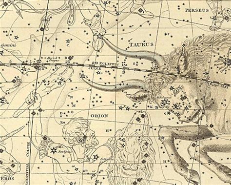 Taurus Constellation Map 的图像结果