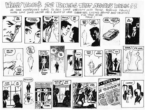 Wally Wood’s 22 panels with examples – Inked Dreams Comics