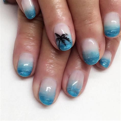 Ocean Beach Nail Design