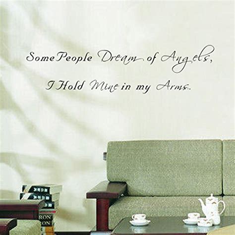 Buy Pop Decors "Some people dream of angels" Wall Stickers Online at ...