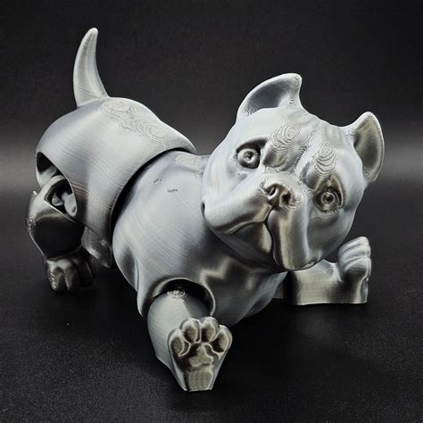 3d Printed American Bully / Bulldog / 3d Printed in Your Color of ...