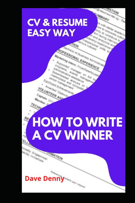 Buy How to Create a CV Winner: CV and Resume, the Easy Way Online at ...