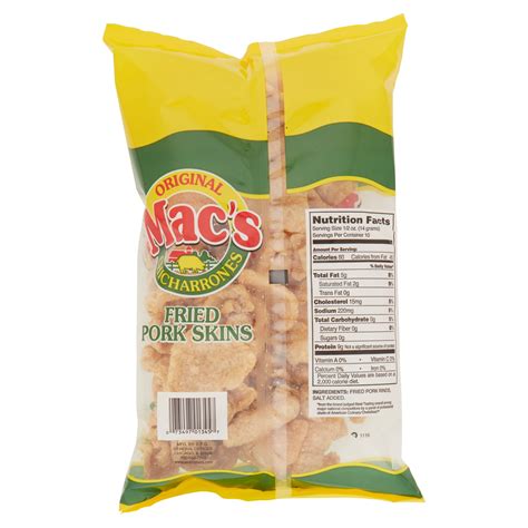 Pork Rinds Nutrition Facts | Besto Blog