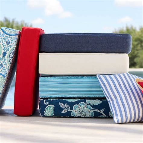 Wheaton Jacquard Premium Outdoor Deep Seat Cushion | At Home