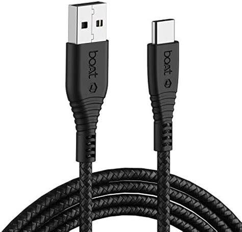 boAt Type C A325/A320 Tangle-free, Sturdy Type C Cable with 3A Rapid ...