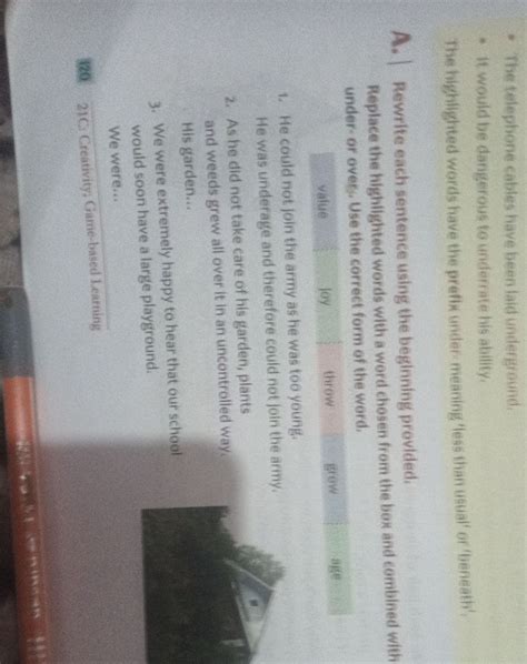 A Rewrite each sentence using the beginning | StudyX