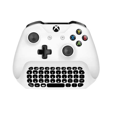Xbox One Chatpad Gaming Wireless Mini Keyboard ChatPad 2.4GHz Receiver ...