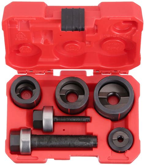 MILWAUKEE, 10 ga Max Sheet Metal Capacity-Steel, 1 1/4 in Nominal Hole ...