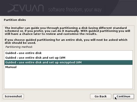 Full disk encryption | Devuan GNU+Linux Free Operating System