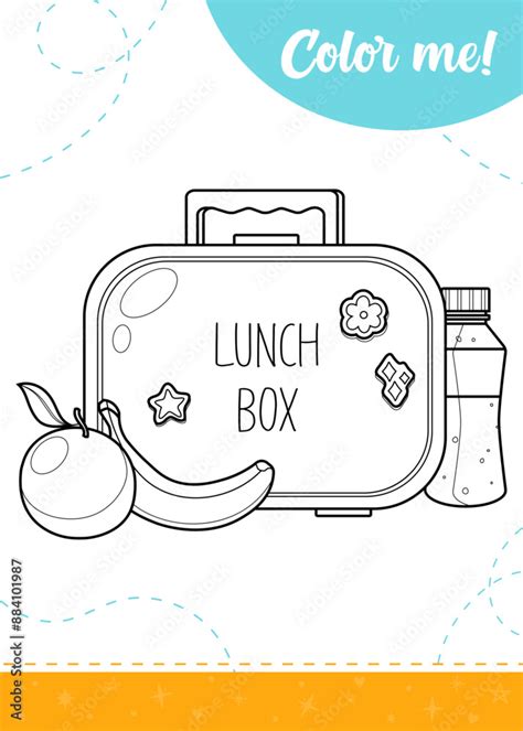 Lunch Box Coloring 的图像结果