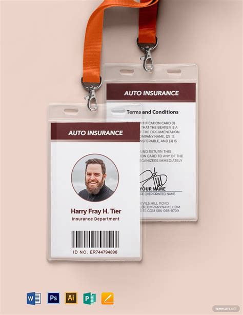 Image result for Auto Insurance ID Card
