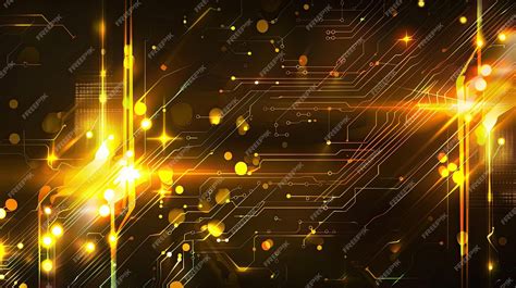 Abstract structure circuit computer technology business background | Premium AI-generated image
