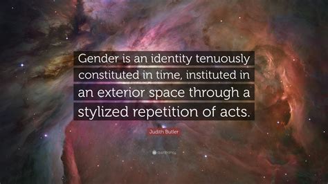 Judith Butler Gender