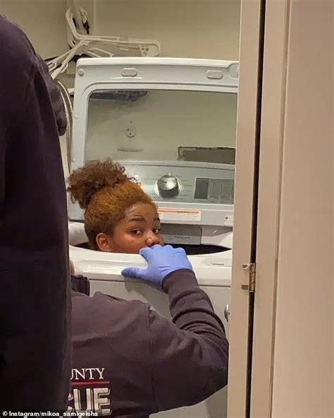 Stuck Inside Washing Machine 的图像结果