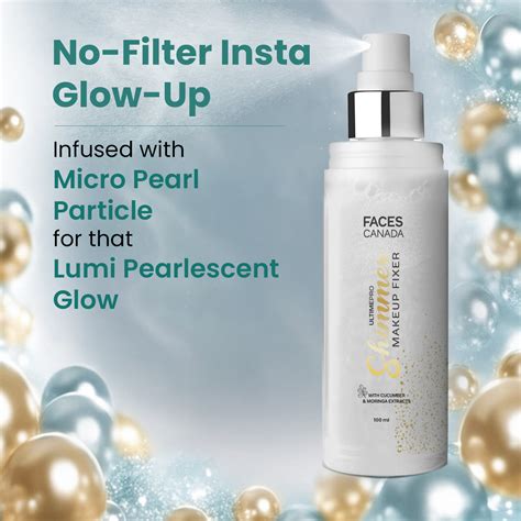 Ultime Pro Shimmer Makeup Fixer Spray – Faces Canada
