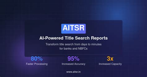 AITSR - AI-Powered Title Search Reports