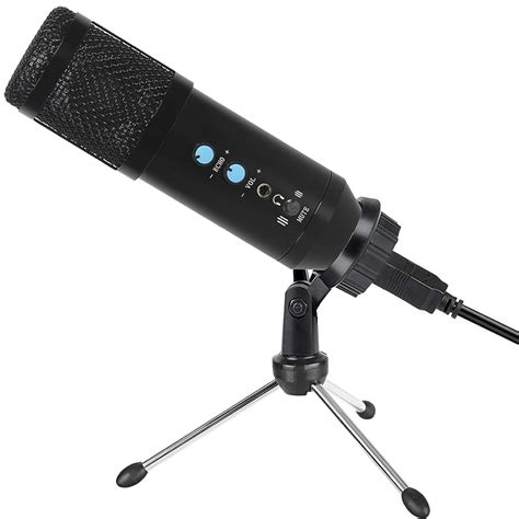 kh USB Condenser Microphone with Echo Control for Computer, PC ...