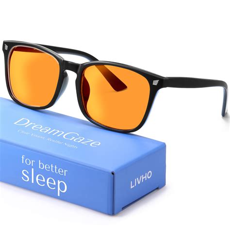 DreamGaze Blue Blocking Glasses for Better Sleep, Anti Blue Light ...