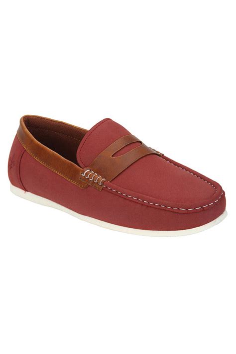 Men Maroon Loafers – Redtape
