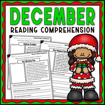 December Reading Worksheet 的图像结果